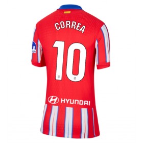 Atletico Madrid Angel Correa #10 Hemmakläder Dam 2024-25 Kortärmad